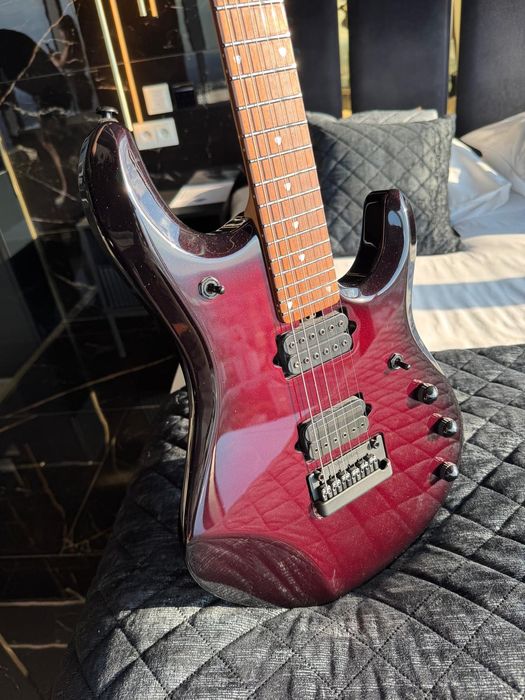 Music Man Petrucci JP6 Piezo Pearl Redburst 2018 - stan kolekcjonerski