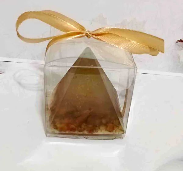 100% naturalne mydło glicerynowe rumiankowe piramida na prezent