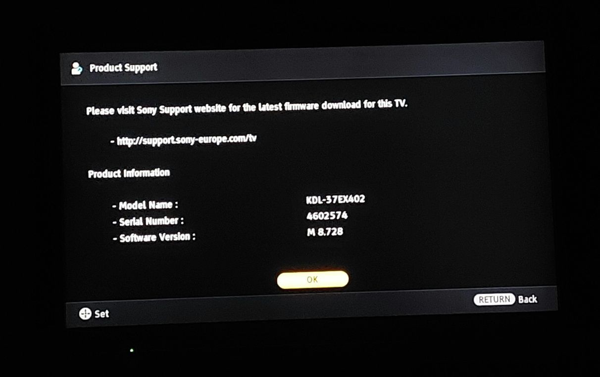 Telewizor Sony Bravia KDL-37EX402
