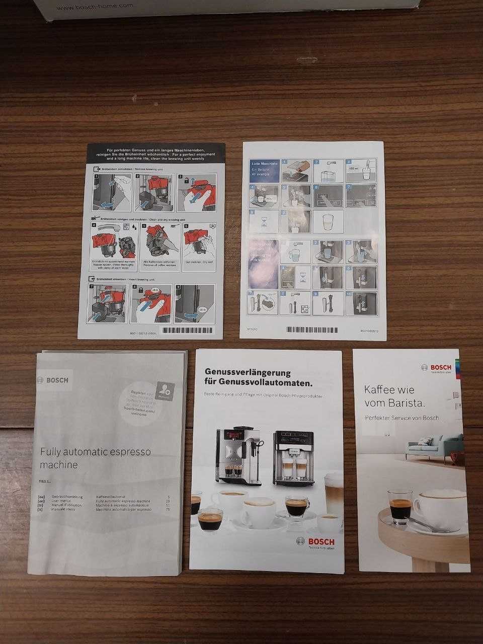 Bosch VeroCup 100 TIS30159DE automatyczny ekspres do kawy