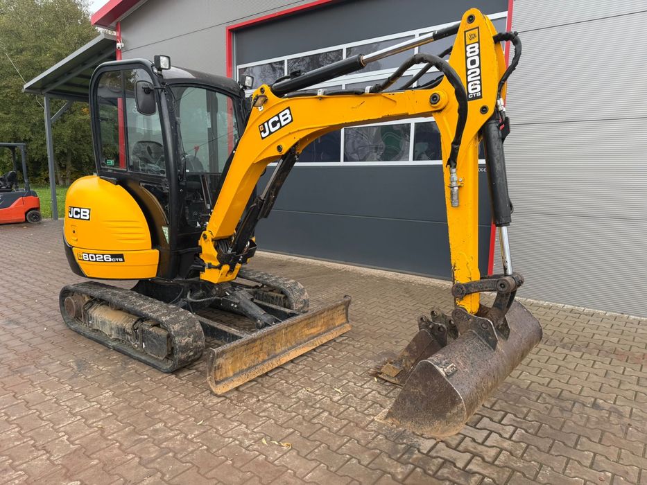 Minikoparka JCB 8026 , Umowa , 2021 rok