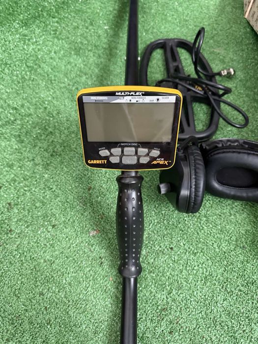 Металошукач Garrett Apex+Nel Fly+MS3. Металлоискатель Гарретт Апекс.
