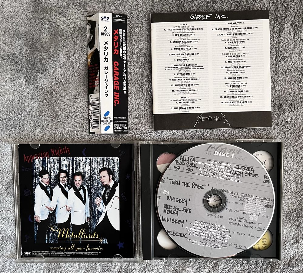 CD Japan Metallica - S&M, Garage Inc.
