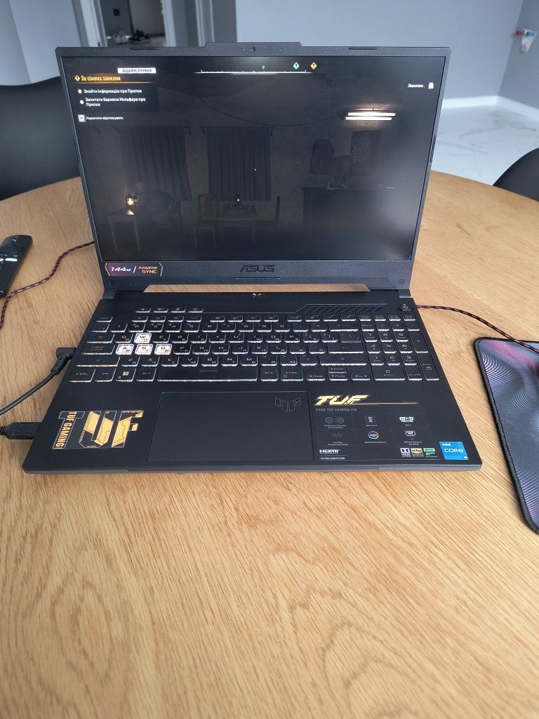 Продам Ігровий ноутбук ASUS TUF F15 FX507ZC4