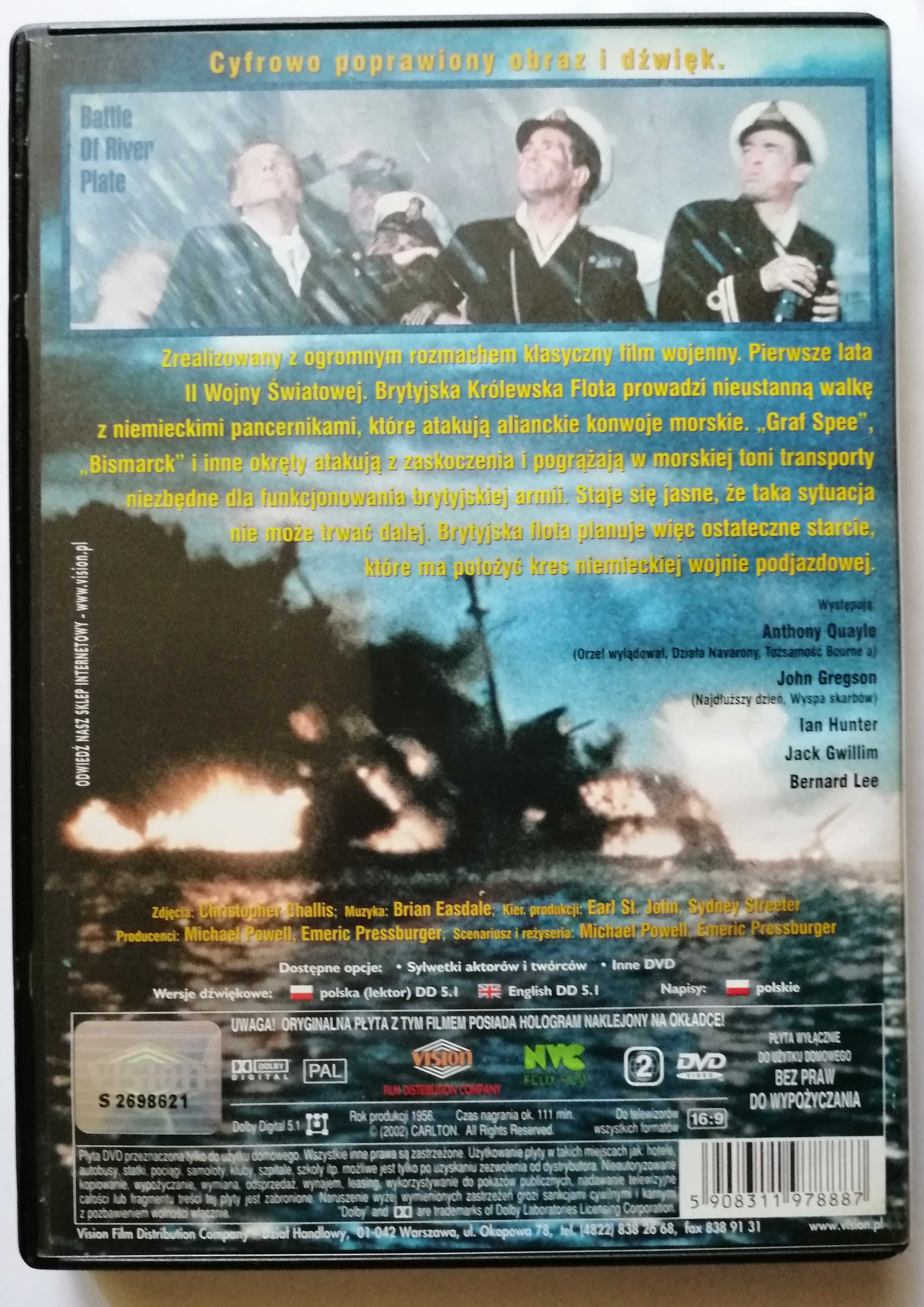 Bitwa o ujście rzeki Anthony Quayle i John Gregson dvd polski lektor
