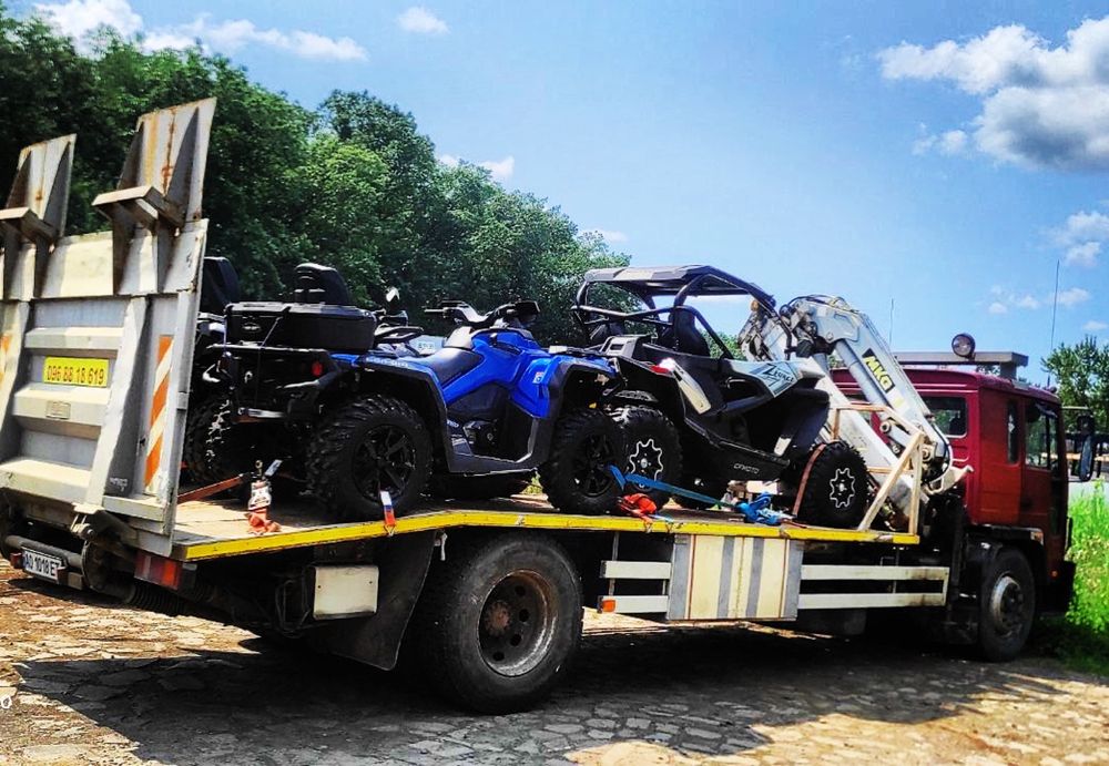 Продам евакуатор з маніпулятором VOLVO