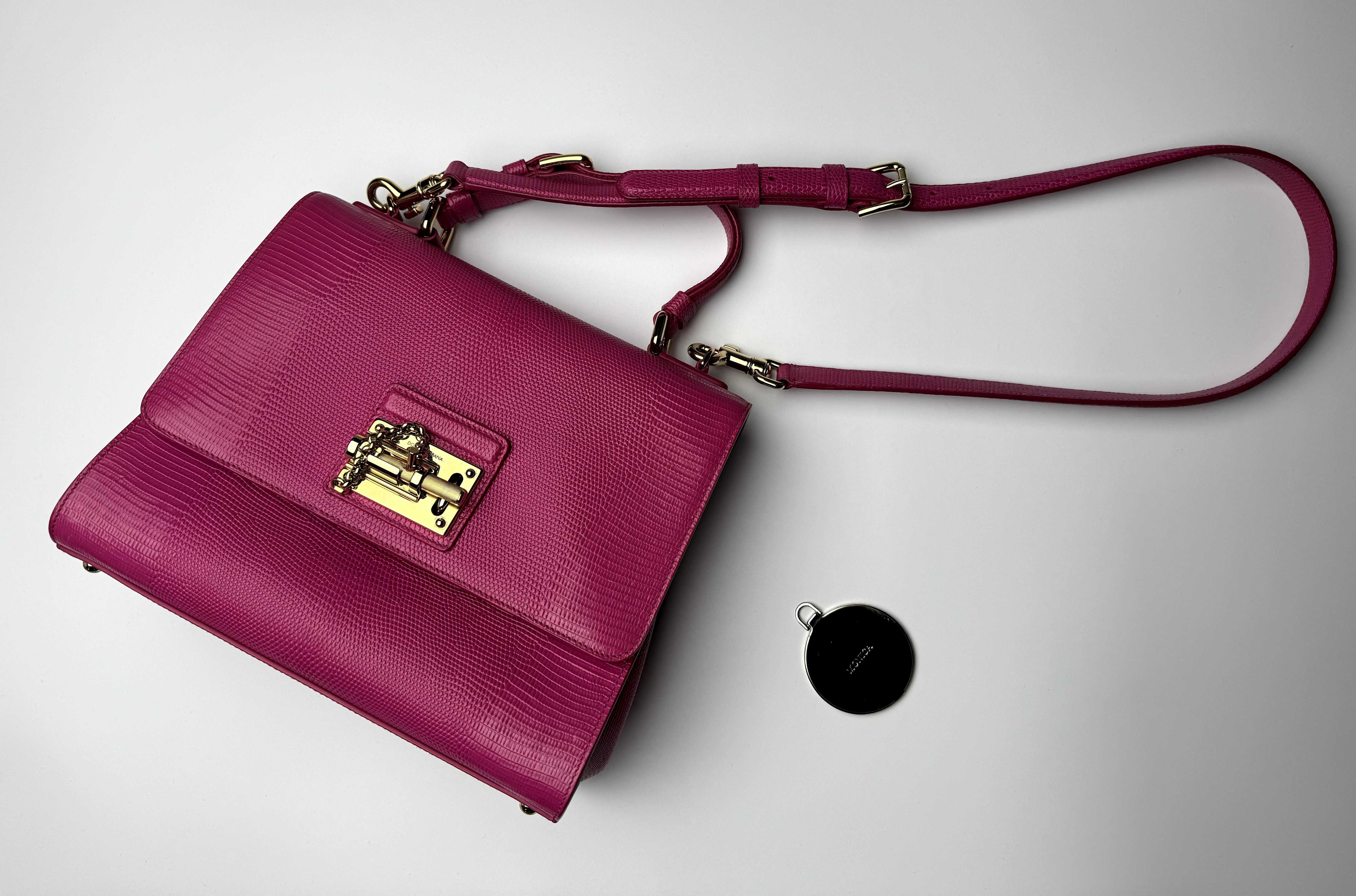 Рожева сумка Dolce&Gabbana, оригінал