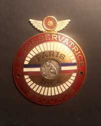 Medalha/ Placa Seguros La Preservatrice 1864