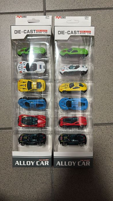 Zestaw metalowe autka dla chłopca