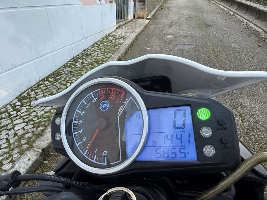 Sym 125 c/nova 5855km