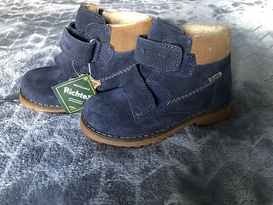 Buty na rzepy botki skóra unisex nowe