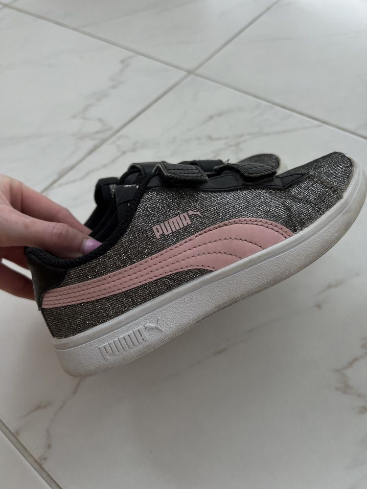 Детские кросовки Puma на липучке 32 размер 19 см