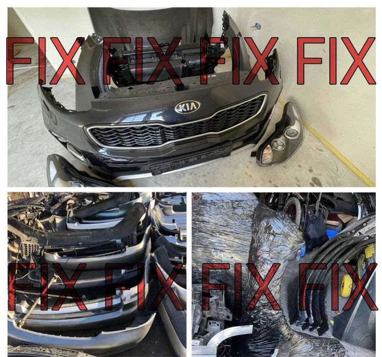 Капот бампер фара крило радіатор решітка  Kia VENGA  компл