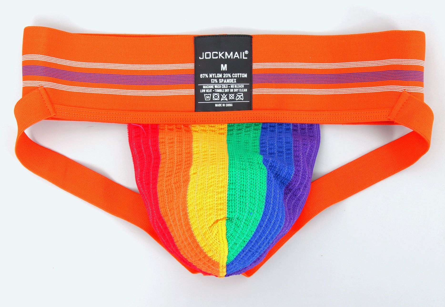 Slipy Męskie Jockstrapy Majtki Pride Tęczowe Gej rozm. M