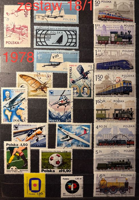 Znaczki pocztowe polskie 18