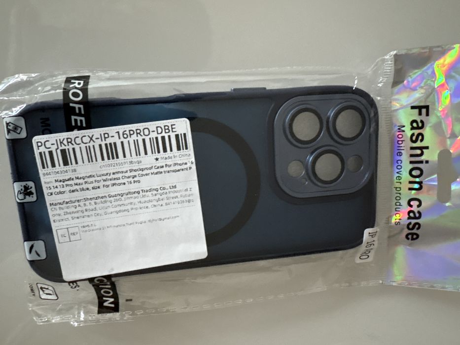 Capa IPhone 16 Azul