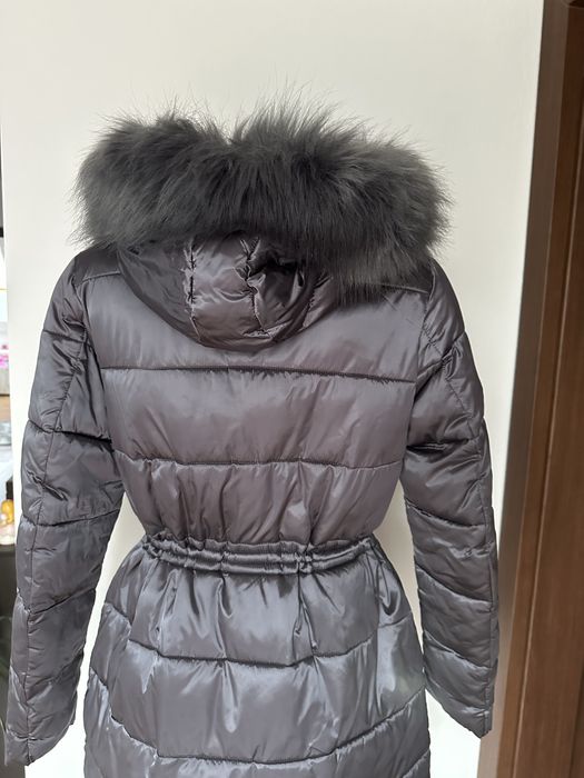 Tifi & fifi xs kurtka piekna szara futetko
