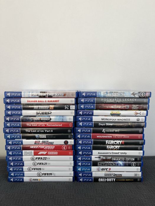 Coleçao de Jogos PS4