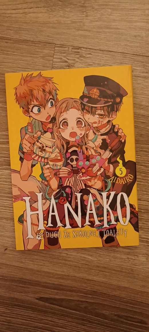 Hanako 5 Duch ze szkolnej toalety manga