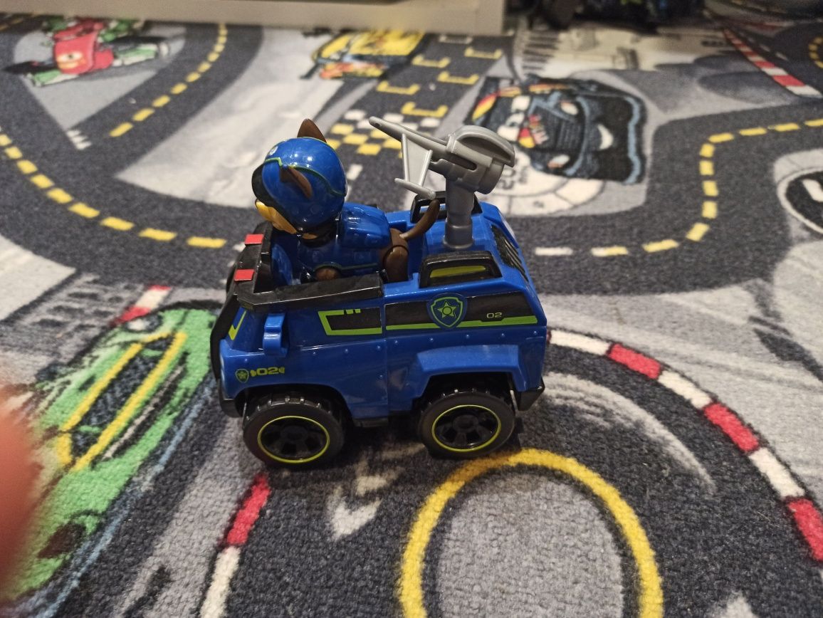 Psi Patrol Paw Patrol Chase i jego wóz