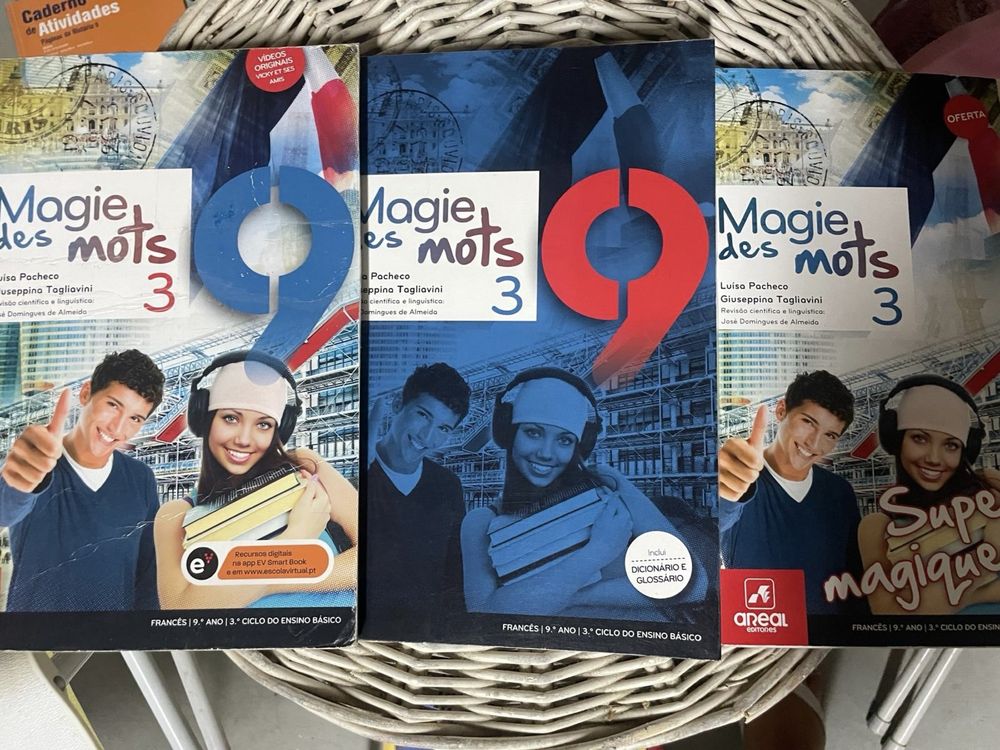 Manual e caderno de atividades francês 9 ano