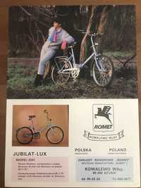 JUBILAT-LUX Romet ulotka reklamowa