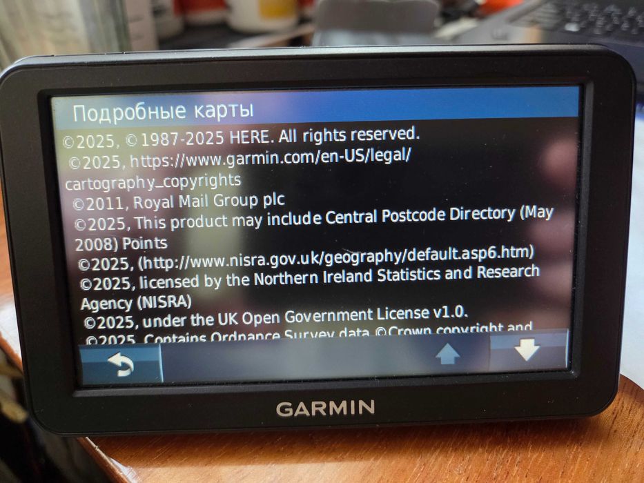 GPS навигатор GARMIN Nuvi 50LM чехол зарядка прикуриватель карты 2026г