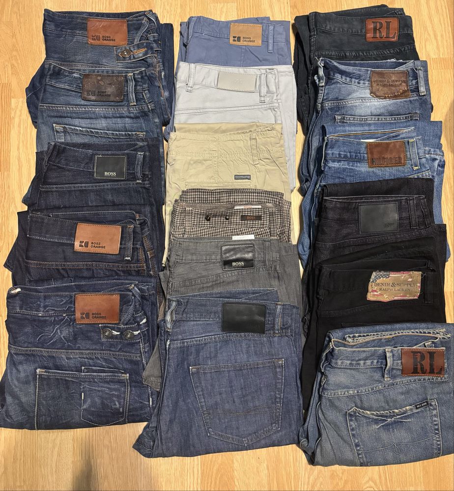 Джинси штани оригінал Levis Hugo Boss Hilfiger Polo Armani Diesel