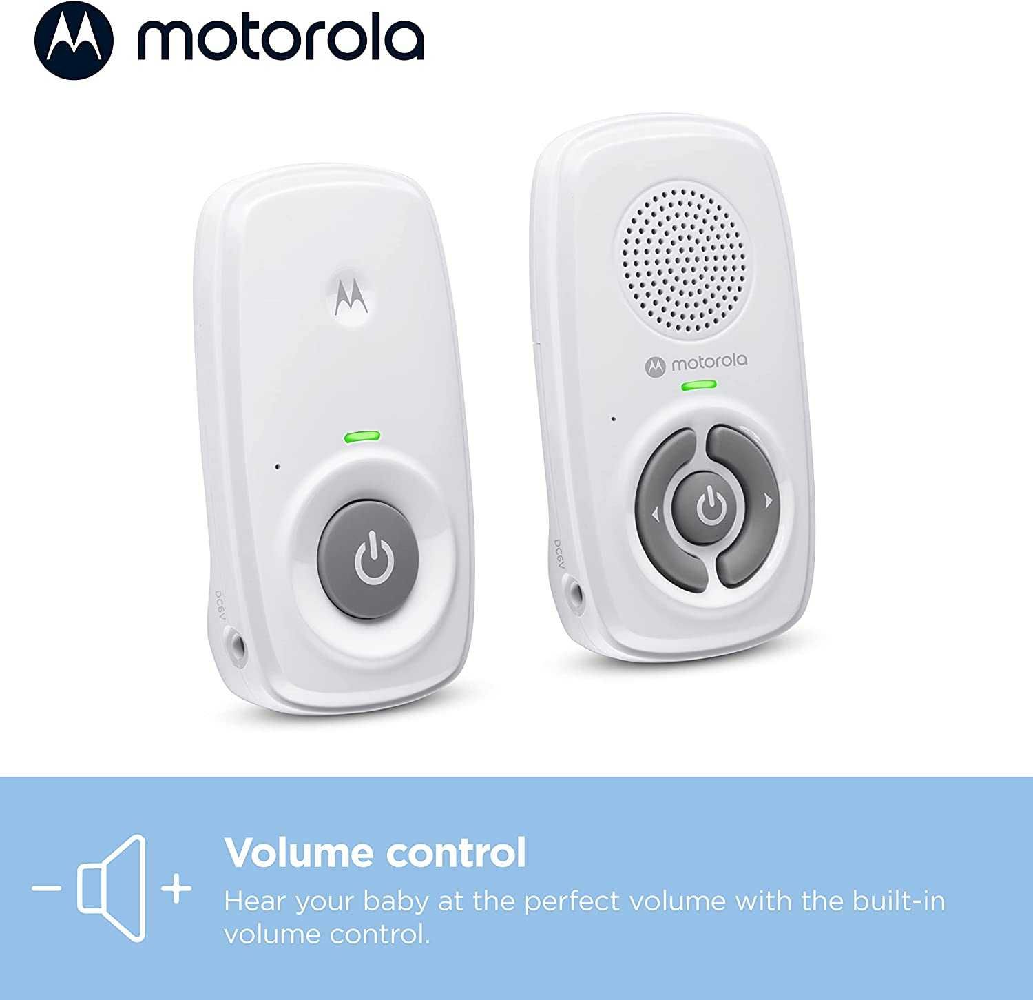 радіоняня  Motorola Baby  з технологією DECT, білий