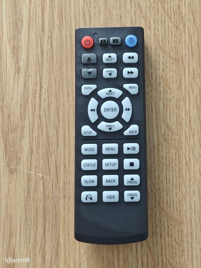 Słuchawki i pilot VES DVD uconnect