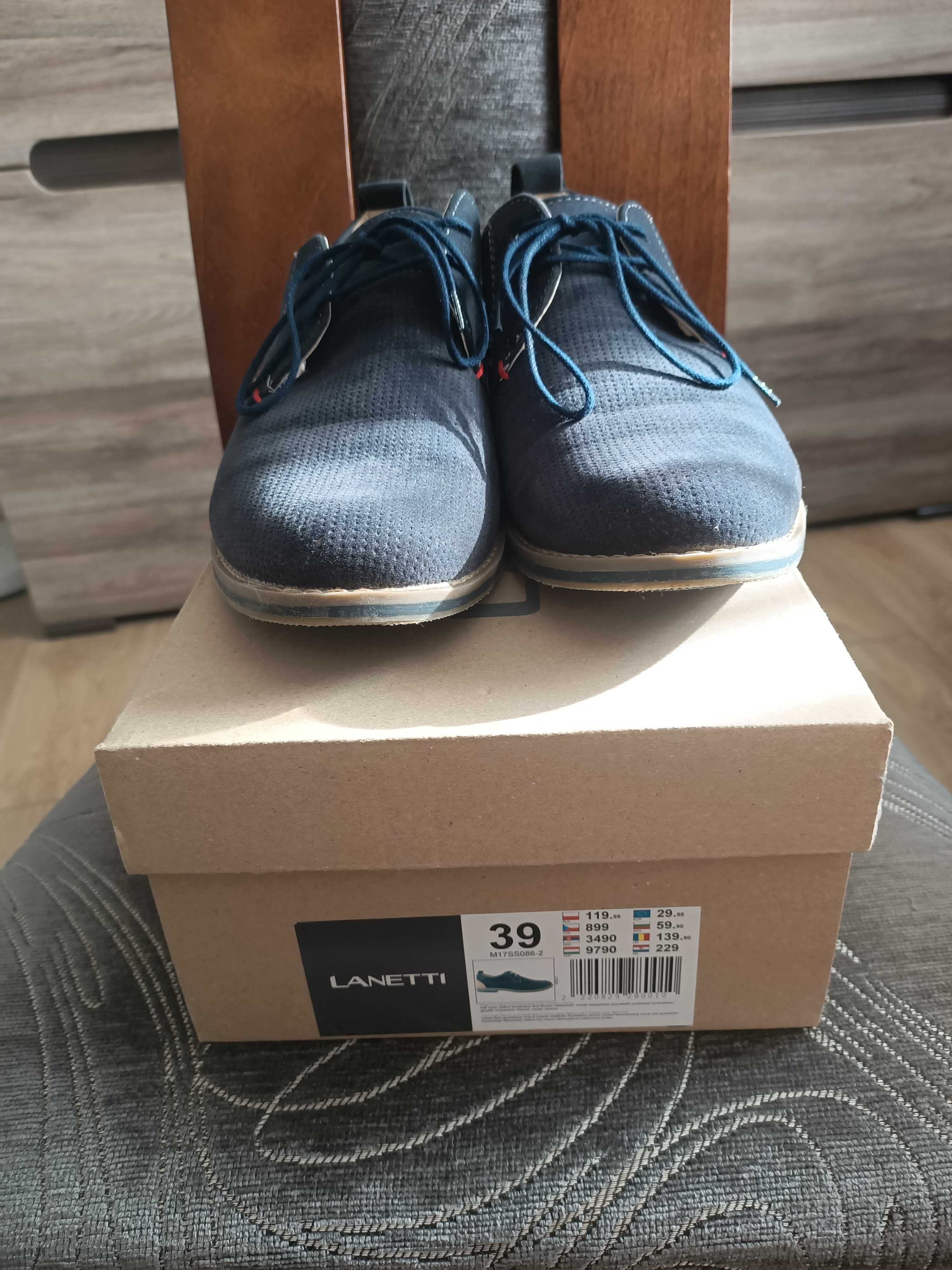Buty Wizytowe Lanetti 39