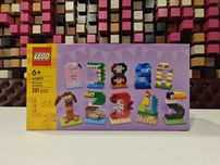 Конструктор LEGO 40807 Цифри на день народження (281 Деталь)