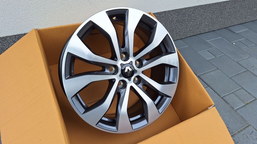 Nowe Alufelgi 5x114,3 R17 Renault Megane Kadjar Captur Kangoo Trafic
