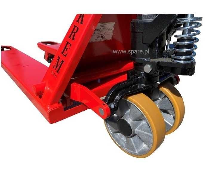 Paleciak Zakrem, wózek paletowy, POLSKI Zakrem 800mm 1000mm i 1150mm
