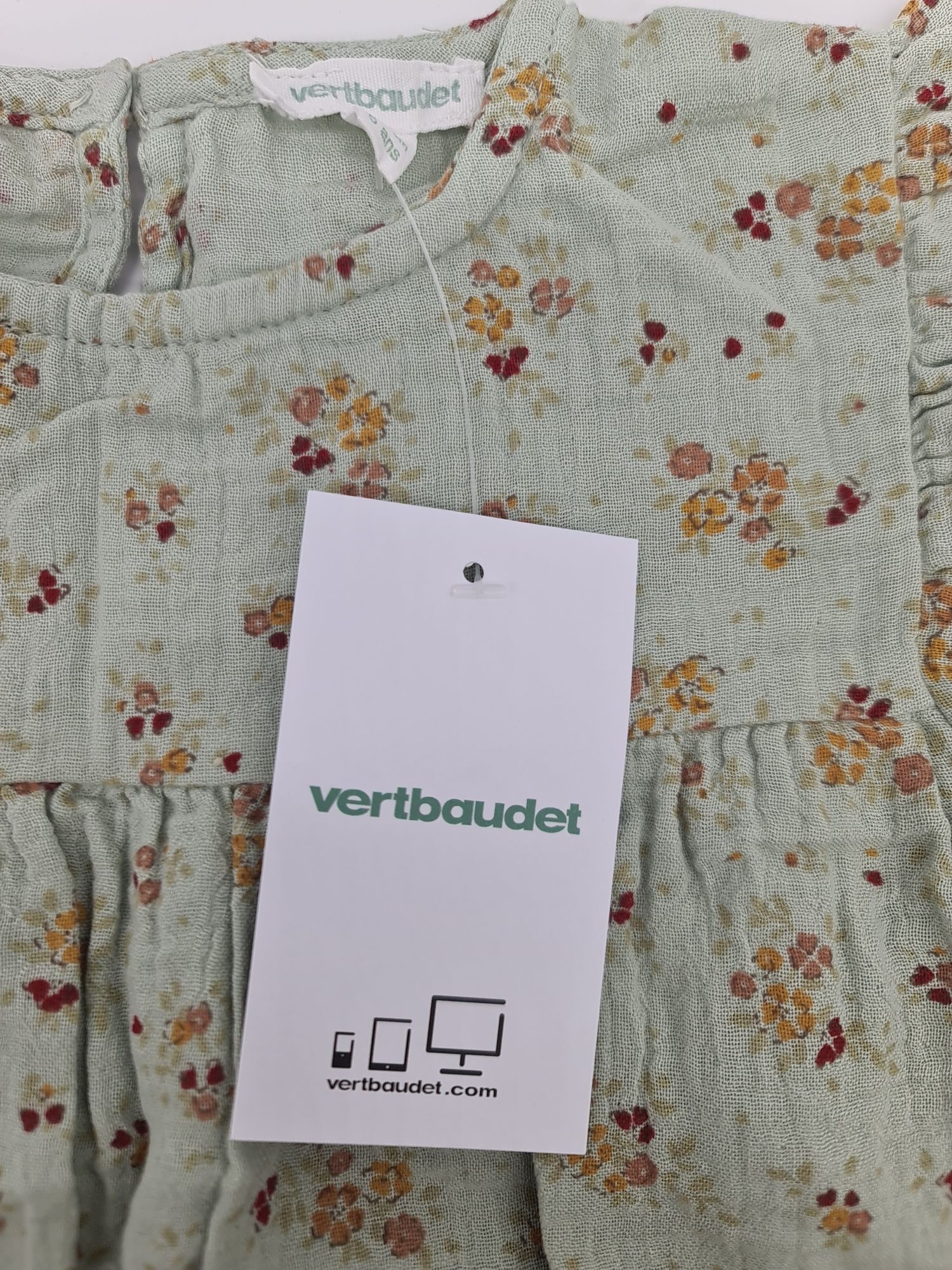 Vestido para menina, 5 anos, Vertbaudet - novo