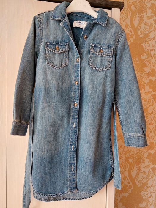 Платье-рубашка 6 лет