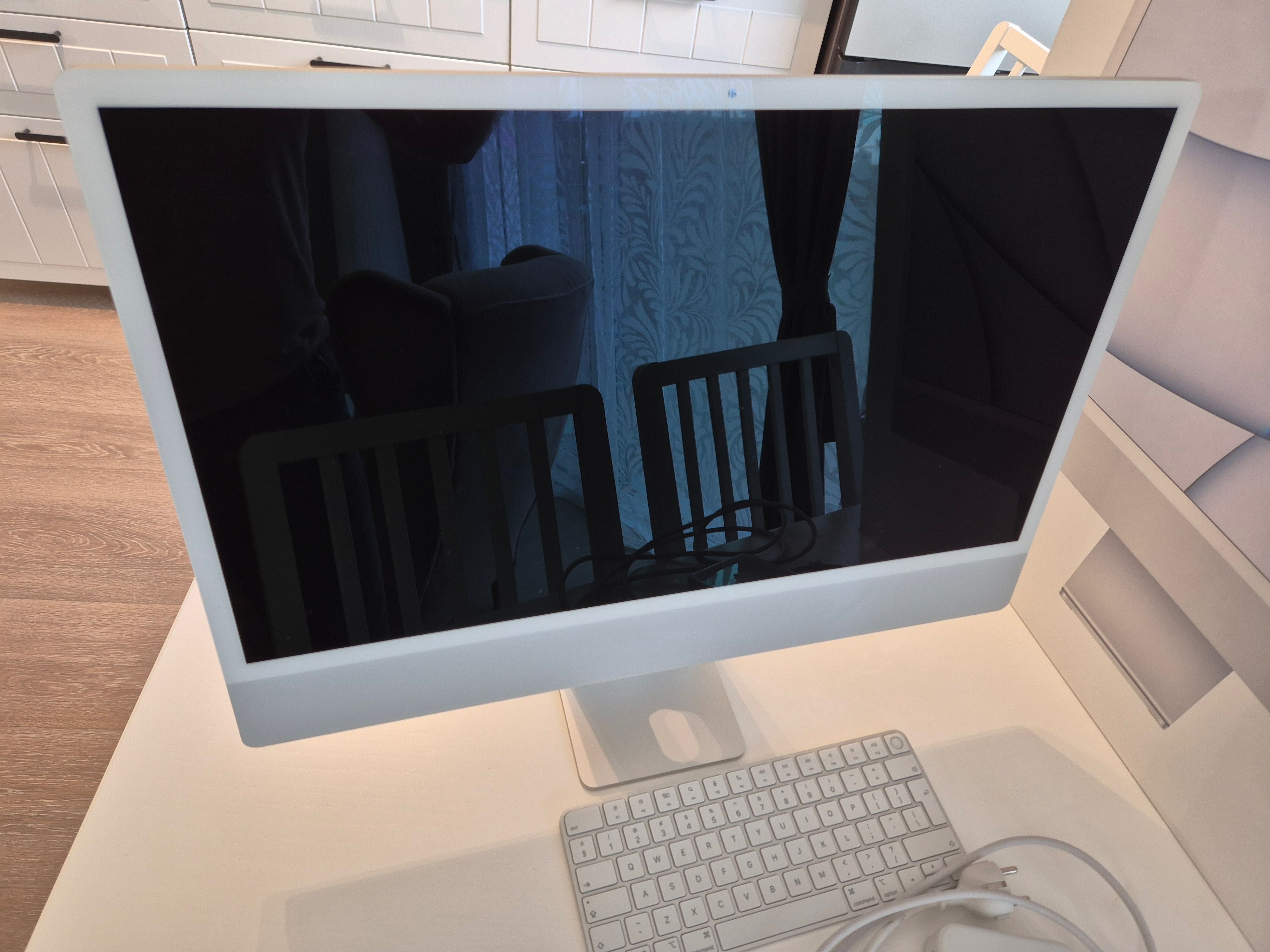iMac M1 24" 16Gb 256Gb 8-rdzeniowe GPU | 4 porty | Stan idealny