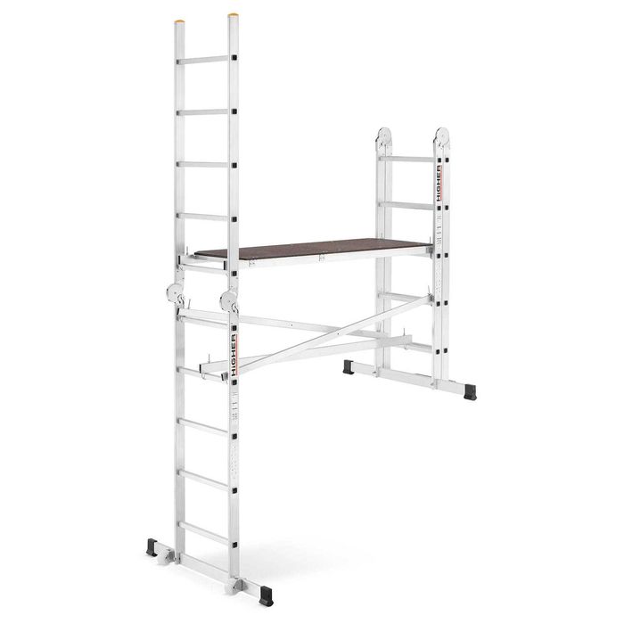 RUSZTOWANIE ALUMINIOWE jezdne DR2x5 wysokość robocza do 4,0 m