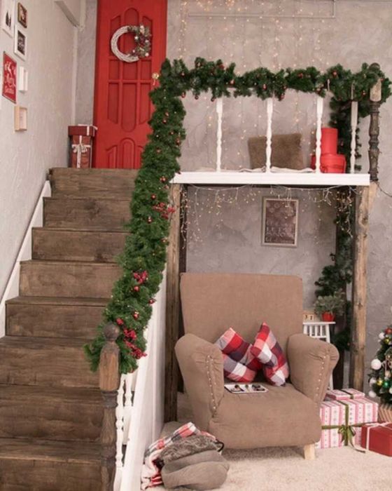 Girlanda świąteczna LED 270 cm – gęsta, zielona, jak żywa!