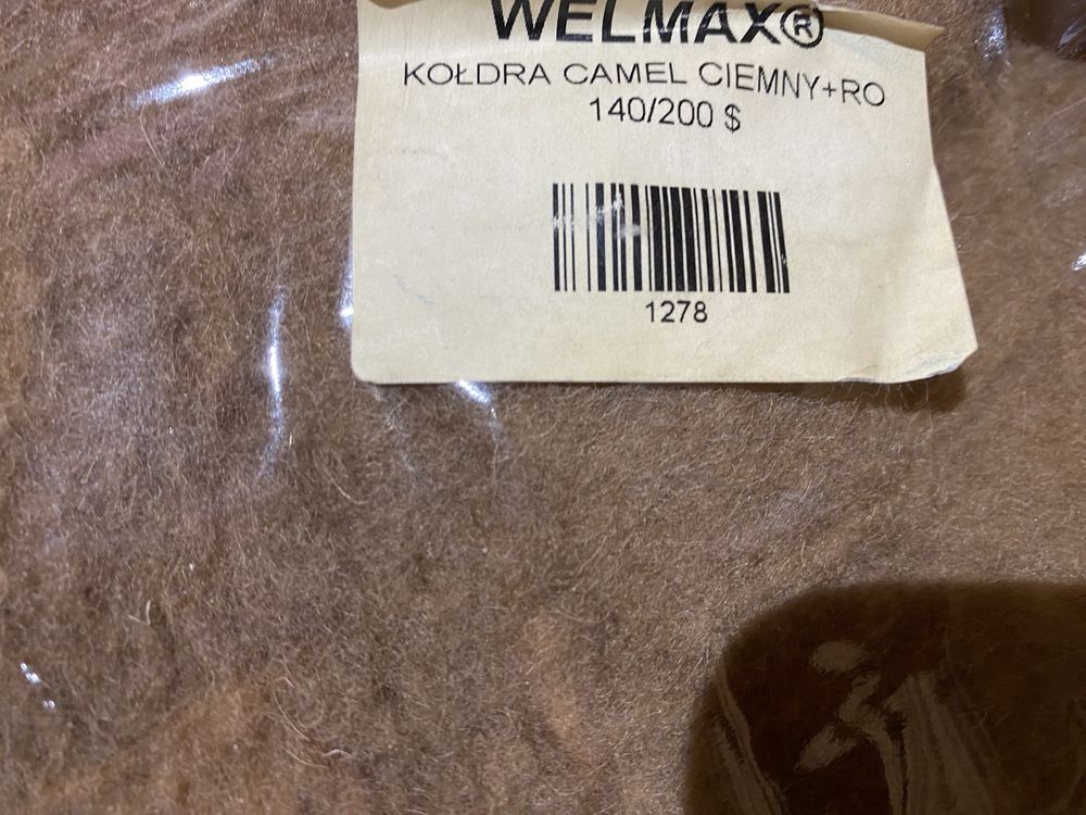 Koc WELMAX z wielbłąda