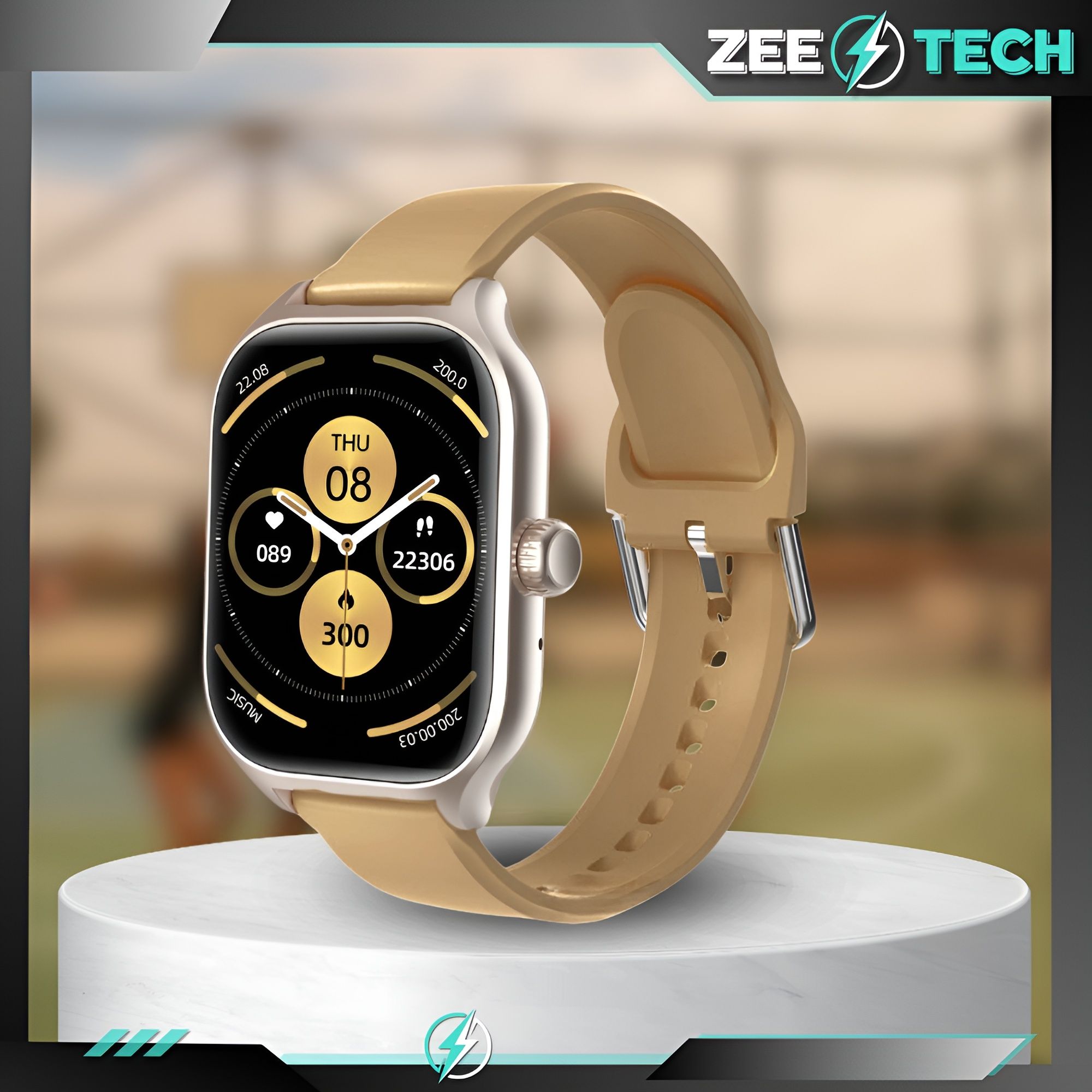 Smartwatch Męski Damski Zegarek Rozmowy J.polski Tętno Ciśnienie Tlen