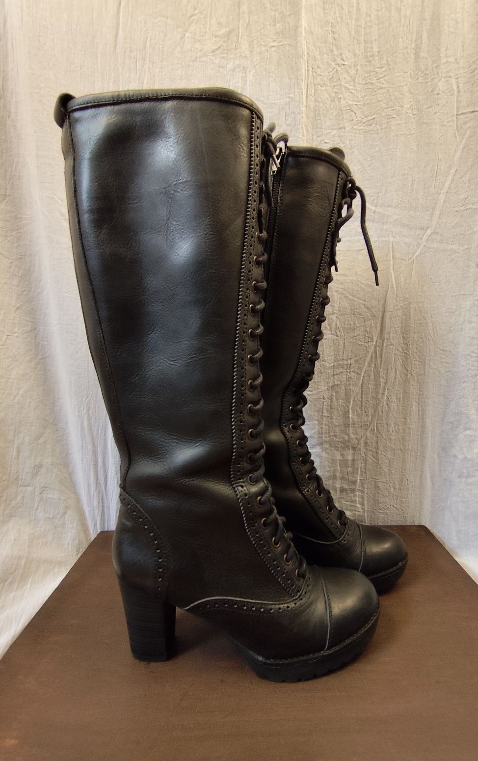 Botas Pele estilo Retro