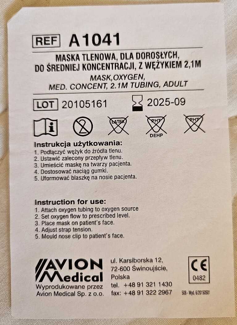 Koncentrator tlenu DEDAKJ DE-1A