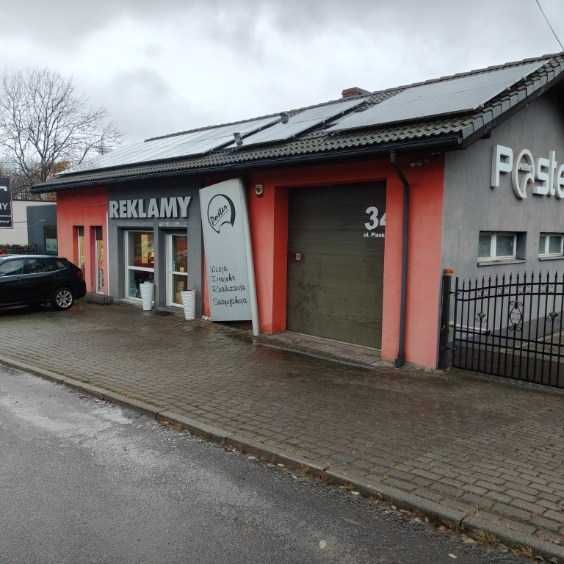 Budynek 140m2   pod   biuro działalność -usługową  , magazyn .