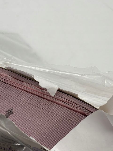 outlet papier samokopiujący biały/różowy 500 arkuszy 210x297 mm