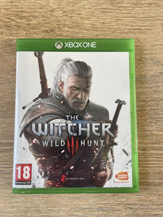 Wiedzmin 3 Dziki Gon Xbox one gra + naklejki
