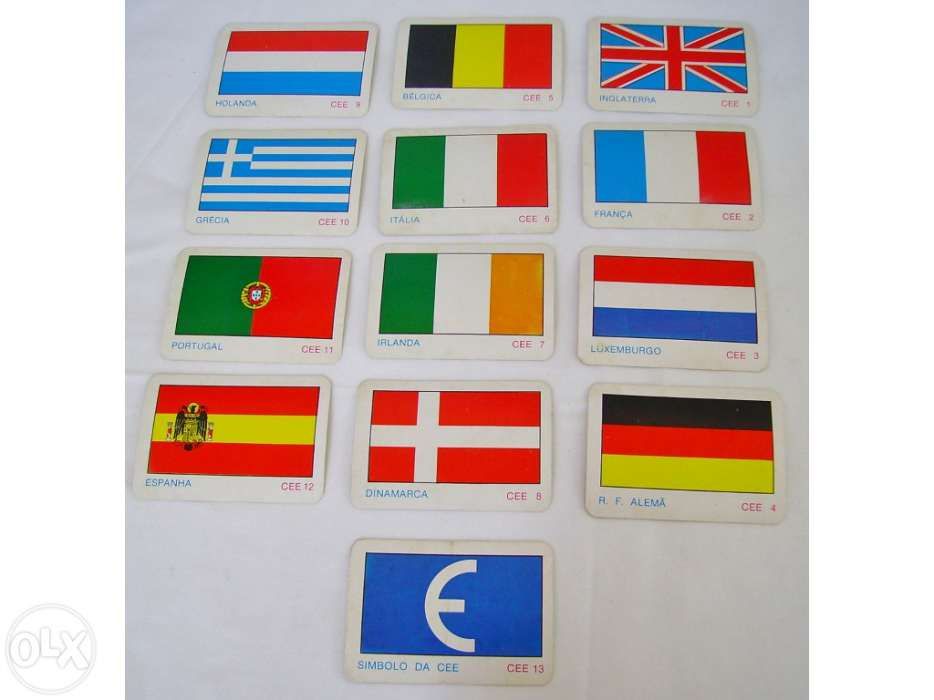 Calendários da Colecção Países da C.E.E. - 1986