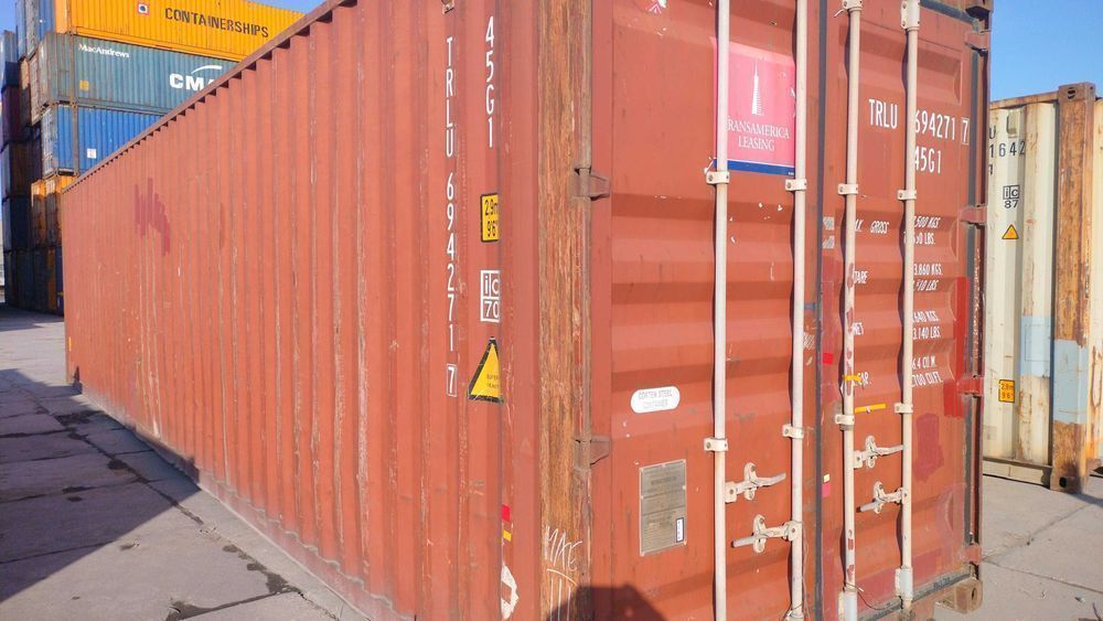 Kontener morski 40’HC 12m używany | kontener magazynowy DOSTAWA /NJ