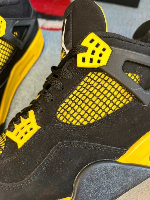 "Buty Trampki" Jordan_4_Retro_Thunder R.39
