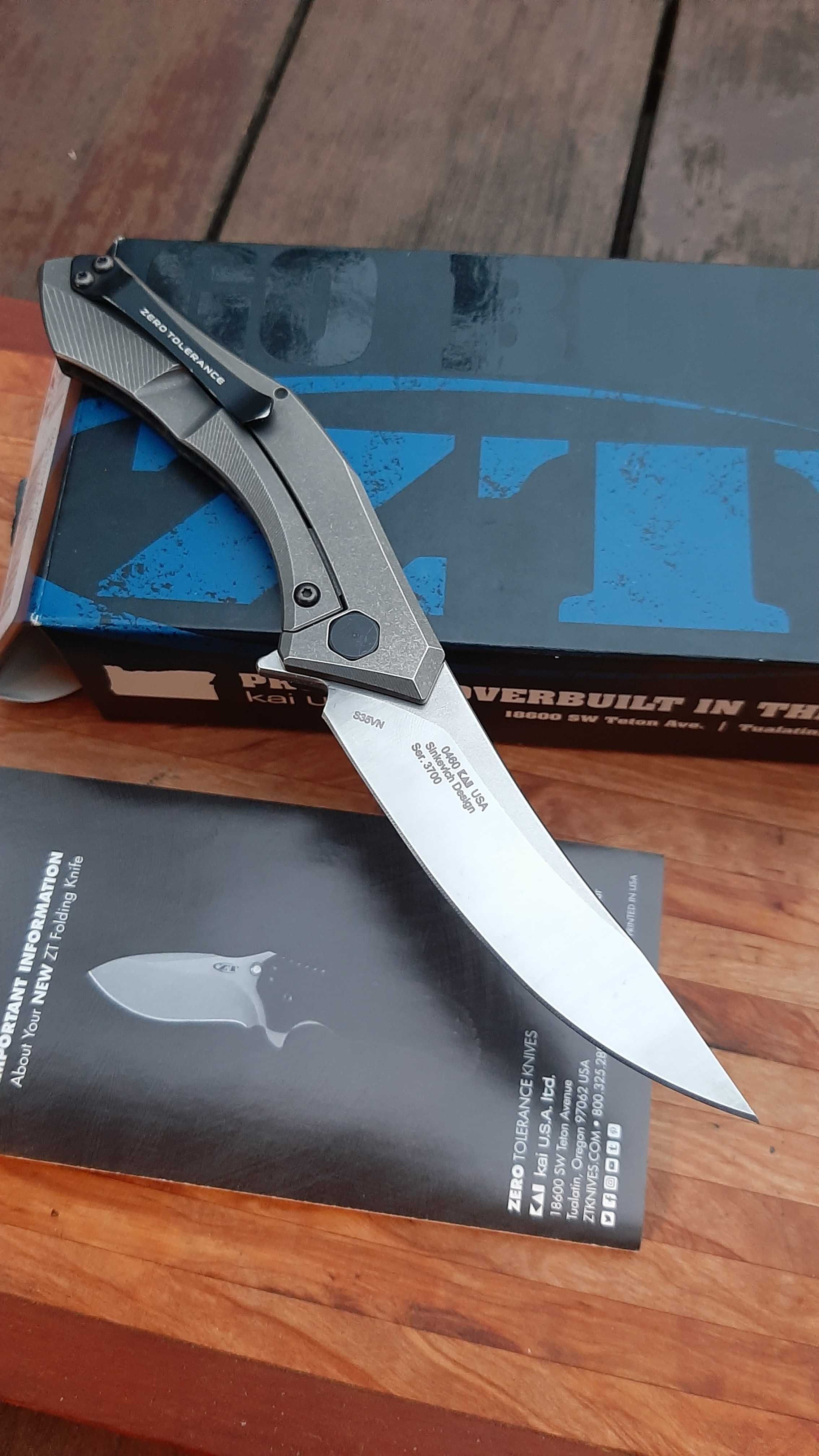 nóż ZT 0460 Sinkevich